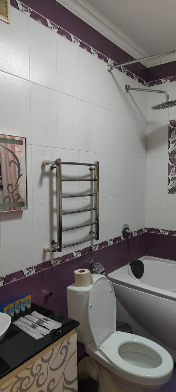 Nurly Tau 2Room Apartments 阿拉木图 外观 照片