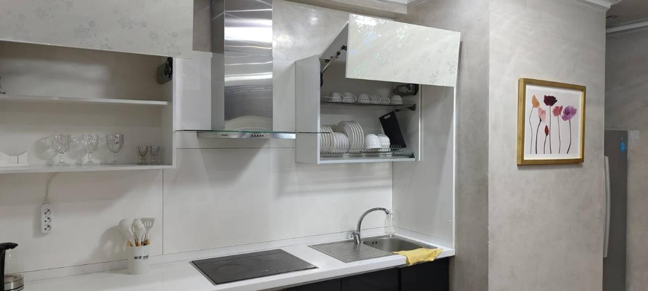 Nurly Tau 2Room Apartments 阿拉木图 外观 照片